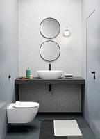 GSI Pura Унитаз подвесной 50x36 см безободковый, смыв swirlflush, цвет: белый глянцевый 881611