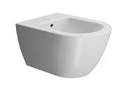 GSI Pura Биде подвесное с 1 отверстием под смеситель и переливом, без крепежа, цвет: белый матовый 8864109