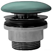 GSI Spares Донный клапан для раковины с керамической крышкой, универсальный, цвет: agave matte PVC04