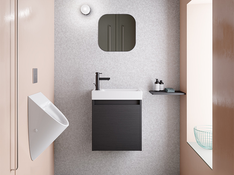 GSI Community Писсуар подвесной безободковый, цвет: ardesia opaco 769526