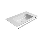 GSI Pura Полотенцедержатель под раковину 80 см, цвет: хром PAPR80