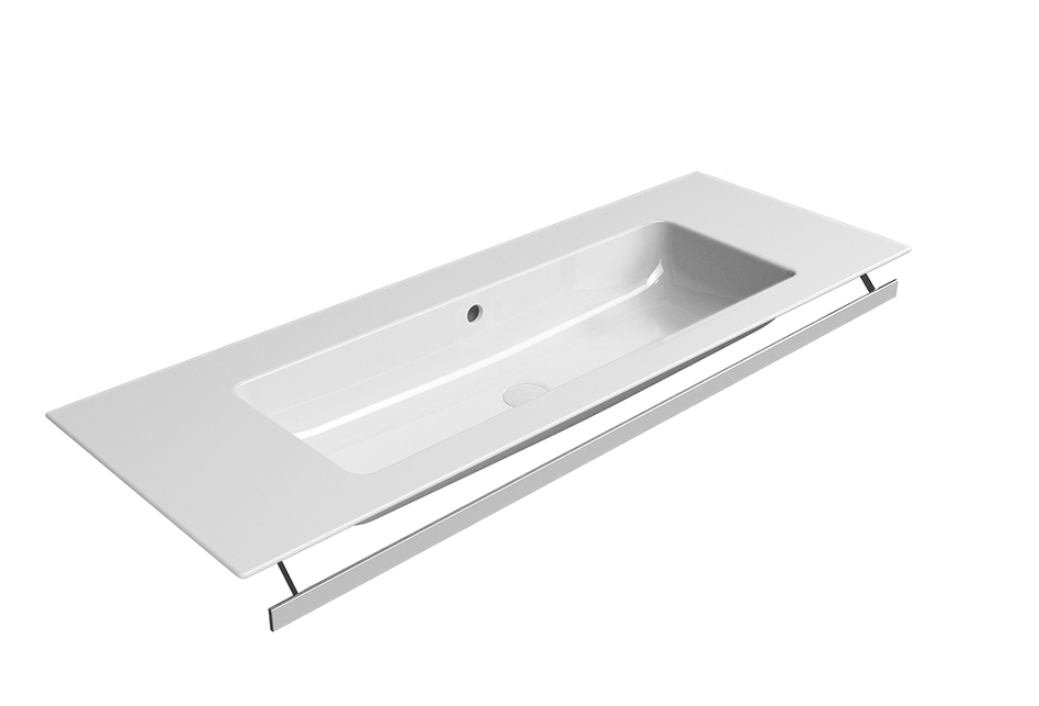 GSI Pura Полотенцедержатель под раковину 122 см, цвет: хром PAPRD122