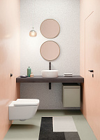 GSI Nubes Раковина чаша d40x14h см, без перелива, без д/к, цвет: белый глянцевый 903911