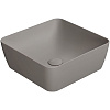 GSI Nubes Раковина чаша 38x38x14h см, без перелива, без д/к, цвет: tortora opaco 903805