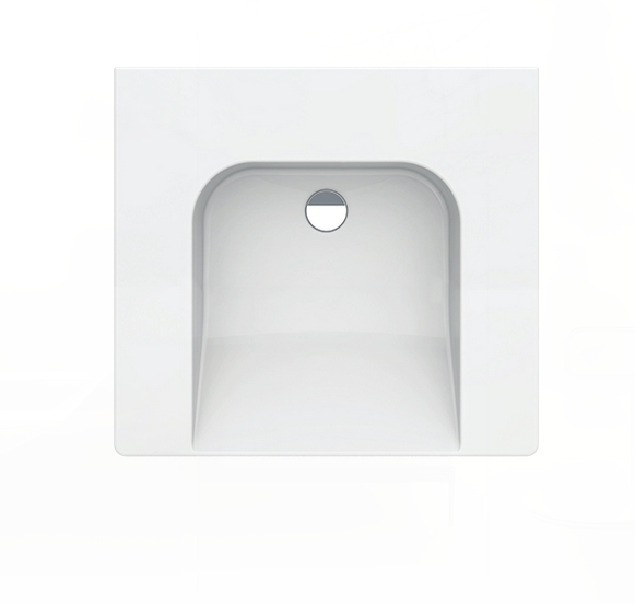 GSI Community Раковина подвесная 60x55 см, 1 отверстие, без перелива, без д/к, цвет: белый глянцевый 7634011