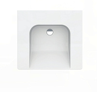 GSI Community Раковина подвесная 60x55 см, 1 отверстие, без перелива, без д/к, цвет: белый глянцевый 7634011