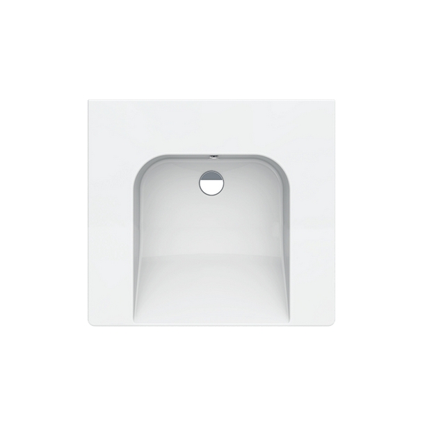 GSI Community Раковина подвесная 60x55 см, 1 отверстие, с переливом, без д/к, цвет: белый глянцевый 7635011