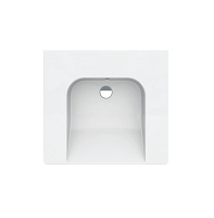 GSI Community Раковина подвесная 60x55 см, 1 отверстие, с переливом, без д/к, цвет: белый глянцевый 7635011