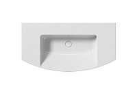 GSI Norm Раковина подвесная/встраиваемая 100x50 см, 1 отверстие, с переливом, цвет: белый глянцевый 8643111