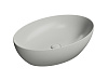 GSI Pura Раковина чаша 60x42x16h см, без перелива, без д/к, цвет: cenere opaco 884217