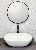 GSI Pura Раковина чаша 60x37x16h см, без перелива, без д/к, цвет: белый глянцевый 883411