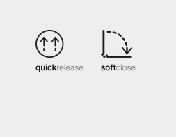 GSI Pura Крышка-сиденье тонкое для унитаза с микролифтом, крепление хром, цвет: creta opaco MS86CSN08