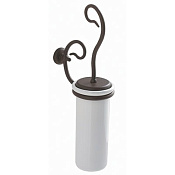 Globo Paestum Ершик для унитаза подвесной с керамической колбой, цвет: белый PA042