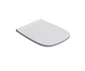 Globo Genesis Крышка-сиденье для унитаза, с микролифтом, крепление хром, цвет: белый глянцевый GN020BI