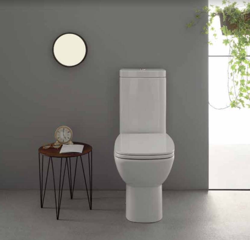 Globo Daily Чаша для унитаза приставная без крышки и бачка, с креплением, 37x67 см цвет: бел. глянц. DA003BI