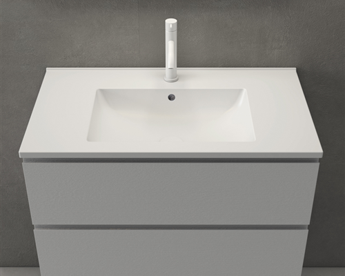 Globo Anita Раковина подвесная 81x46 см, с креплением и переливом, без д/к, цвет: белый HA081BI