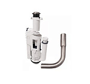 Globo Paestum Смывной механизм внутрь бачка, двойной смыв, цвет: хром BA007