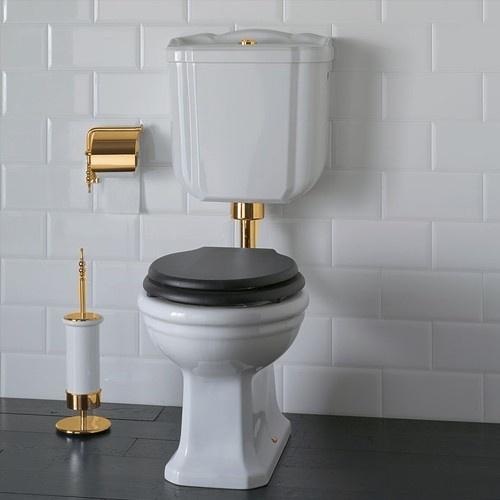 Globo Paestum Смывной механизм внутрь бачка, двойной смыв, цвет: золото BA008