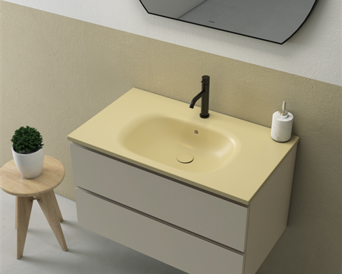 Globo Boulevard Раковина подвесная 86x51 см с креплением и переливом, без д/к, цвет: белый BL086BI