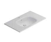 Globo Boulevard Раковина подвесная 86x51 см с креплением и переливом, без д/к, цвет: белый BL086BI