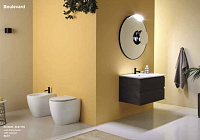 Globo Boulevard Раковина подвесная 86x51 см с креплением и переливом, без д/к, цвет: белый BL086BI