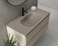 Globo Boulevard Раковина подвесная 96x51 см с креплением и переливом, без д/к, цвет: белый BL096BI