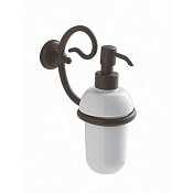 Globo Paestum Дозатор жидкого мыла, подвесной, керамическая колба, цвет: состаренная латунь PA076