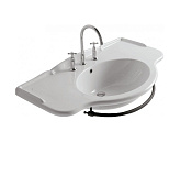 Globo Paestum Полотенцедержатель подвесной 90 см, цвет: состаренный металл PA096