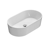 Globo Forty3 Раковина чаша 60x35x16h см, без перелива, без д/к, цвет: белый глянцевый FO061BI