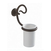 Globo Paestum Стакан для зубных щеток подвесной, с держателем, керамический, цвет:состаренная латунь PA040