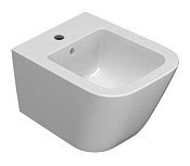 Globo Stone Биде подвесное 45x37 см, c 1 отверстием под смеситель и переливом, цвет: белый глянцевый STS11BI