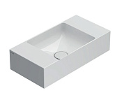 Globo T-Edge Раковина подвесной 50x25 см, без перелива и д/к, цвет: белый глянцевый B6R52BI