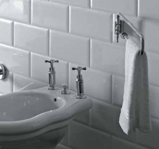 Globo Paestum Полотенцедержатель поворотный 42 см, подвесной, цвет: хром PAAC46