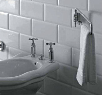 Globo Paestum Полотенцедержатель поворотный 42 см, подвесной, цвет: хром PAAC46