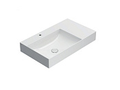 Globo T-Edge Раковина подвесная 80x47 см, без перелива и д/к, цвет: белый глянцевый B6R80SBI