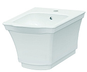 Boheme Hermitage Биде подвесное, 52х37х40h см, 1 отверстие под смеситель, цвет: matt white 953