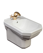 Boheme Vogue Биде подвесное, 51х35,5х37h см,1 отверстие под смеситель, перел. хром, цвет: matt white 945