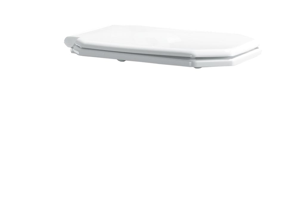 Boheme Vogue Крышка-сиденье для унитаза, с микролифтом, цвет: white 946