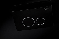 Boheme NeoArt Кнопка смыва для инсталляции, пластик, цвет: black 662