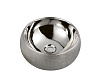 Boheme NeoArt Раковина чаша 39х39х16h см, без перелива, цвет: silver 863