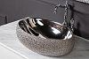 Boheme NeoArt Раковина чаша овальная 48х34х15h см, без перелива, цвет: silver 861