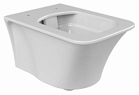 Boheme Mirage Унитаз подвесной 51х37 безободковый, смыв каскадный, цвет: white 965-W