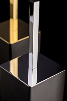 Boheme Ершик для унитаза напольный с латунной колбой, цвет: chrome 10949-CR