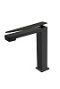 Boheme Q Смеситель для раковины высота излива 22,5 см, без донного клапана, цвет: black 142-BB.2
