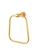 Boheme Murano Полотенцедержатель 20,5 см, подвесной, цвет: gold/white 10905-W-G