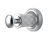 Boheme Murano Крючок для полотенца, подвесной, цвет: chrome/white 10906-W-CR