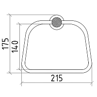 Boheme Royal Cristal Полотенцедержатель 21,5 см, подвесной, цвет: chrome 10925-CR