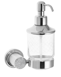 Boheme Royal Cristal Дозатор для жидкого мыла, подвесной, стеклянная колба, цвет: chrome 10932-CR