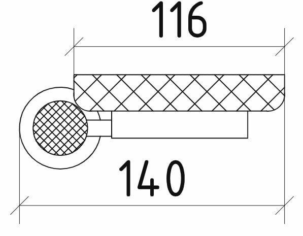 Boheme Royal Cristal Мыльница со стеклянной чашей, подвесная, цвет: gold 10923-G