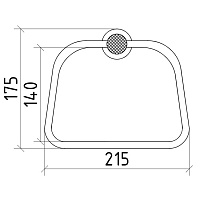 Boheme Royal Cristal Полотенцедержатель 21,5 см, подвесной, цвет: bronze 10925-BR